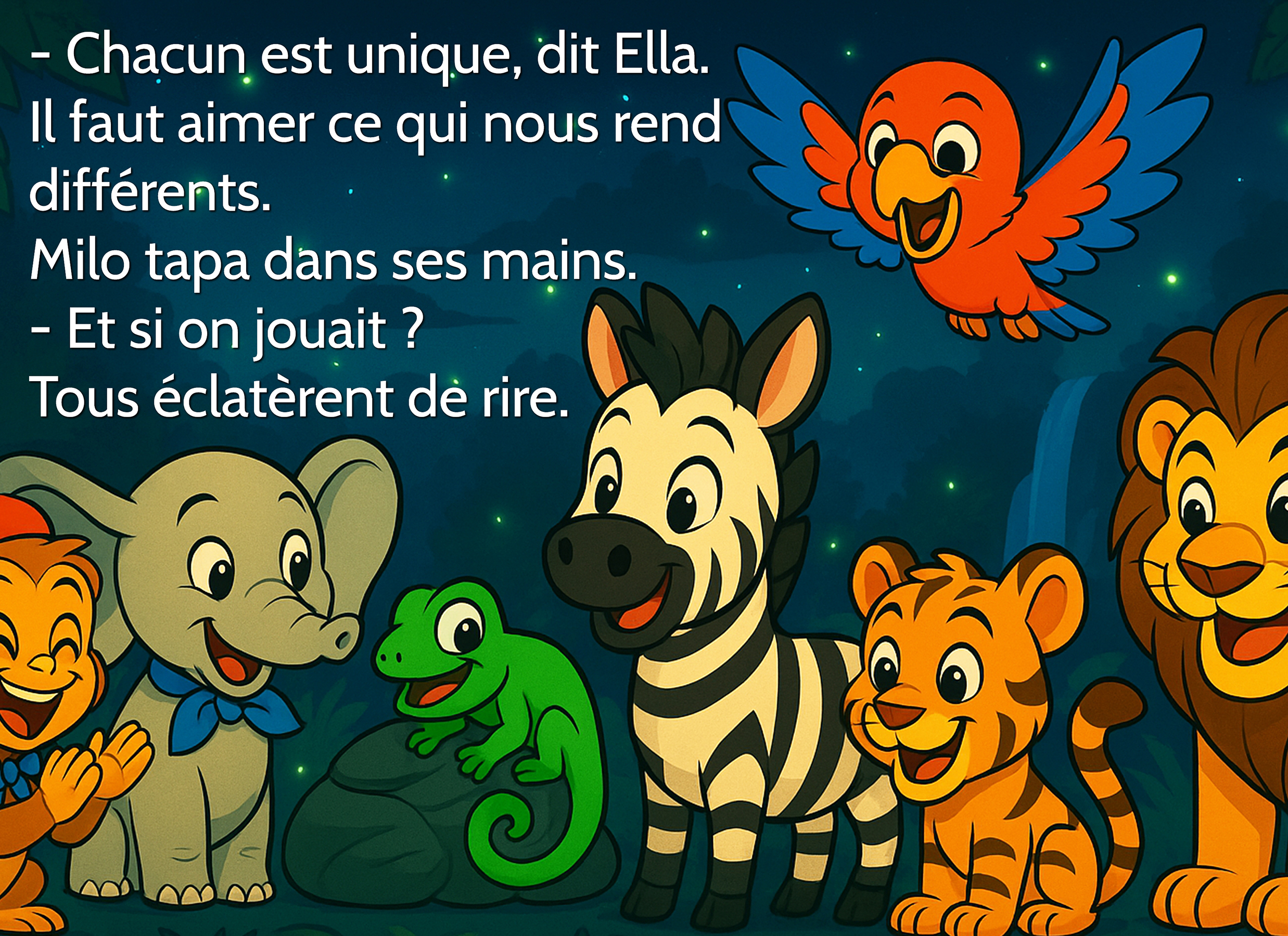 Aperçu de la page 3 du livre Milo et le Tigre sans rayures